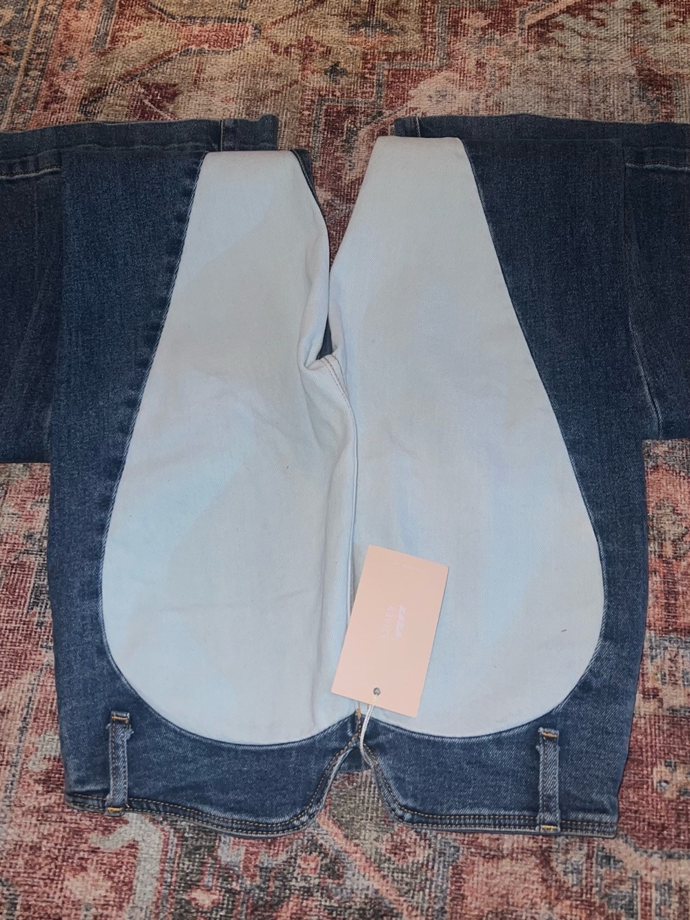 REVICE Dark Blue Straight Leg Women's Jeans